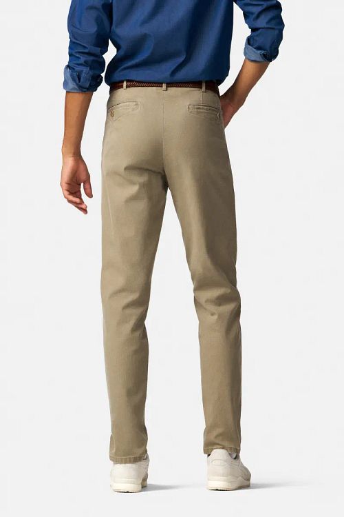 Pantaloni Meyer Dublin Beige Model / Achterkant