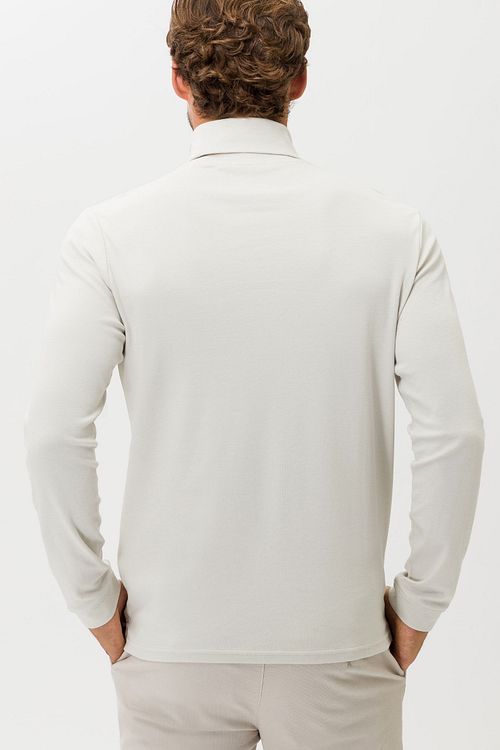 Brax Pull Col Roulé Blanc Cassé Model / Achterkant