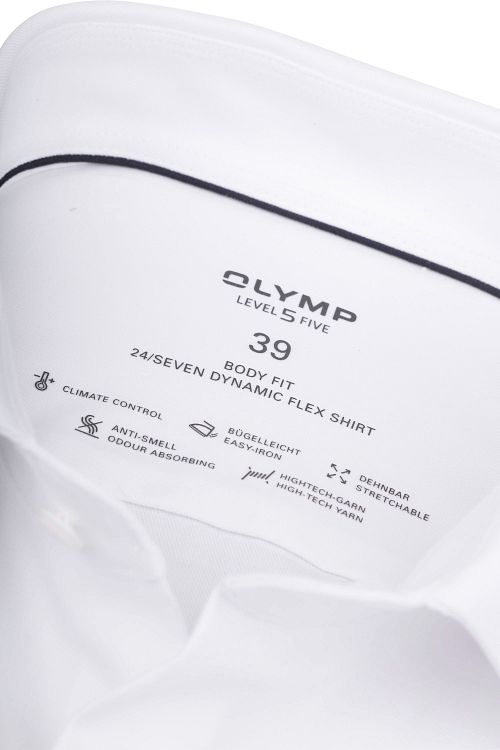 Camicia OLYMP Level 5 24/Seven Bianca Verpakking