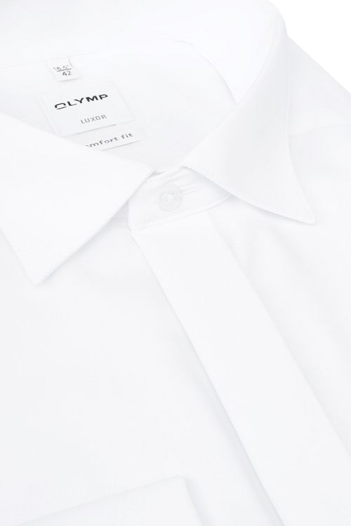 OLYMP Luxor camicia da smoking bianca Comfort Fit Product / Detail