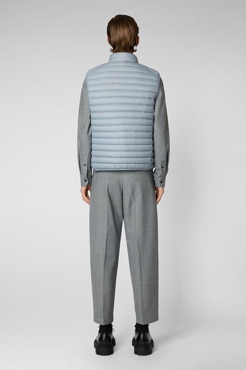 Save The Duck Väst Adam ljusblå Model / Achterkant