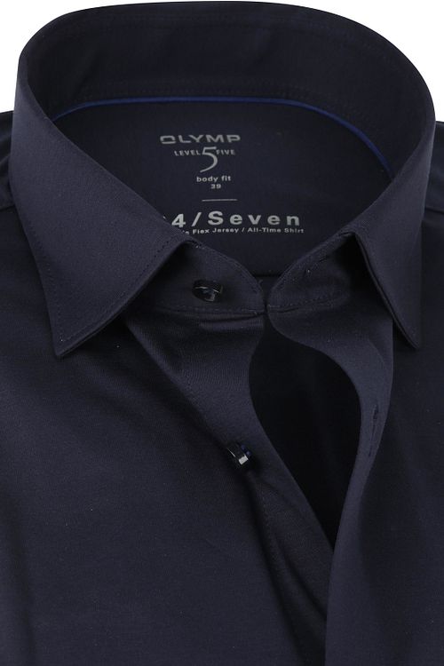 OLYMP Nivå 5 Skjorta 24/Seven Marinblå Product / Detail