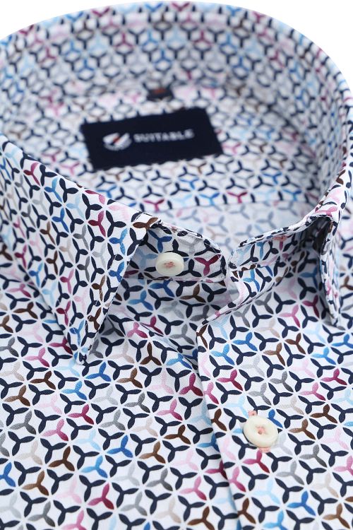 Suitable Skjorte Mønstret Multifarget Product / Detail