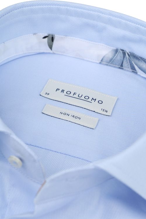 Profuomo Twill Skjorte Lyseblå Product / Detail
