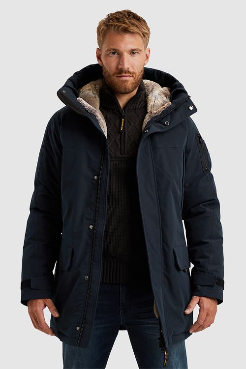 PME Legend Ice Pilot Parka Navy Model / Voorkant