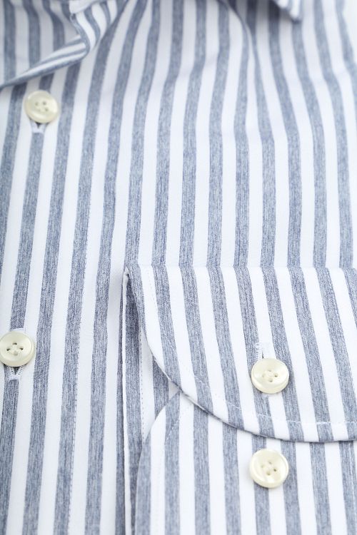 Profuomo Skjorte Stribe Blå Product / Detail