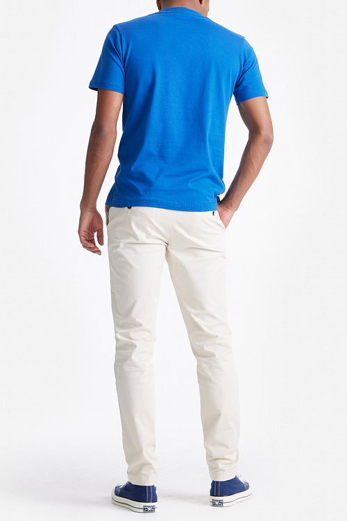 King Essentials The Steve T-shirt Royal Blå Model / Achterkant