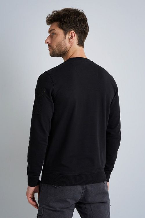 PME Legend Airstrip Sweater Black Model / Achterkant