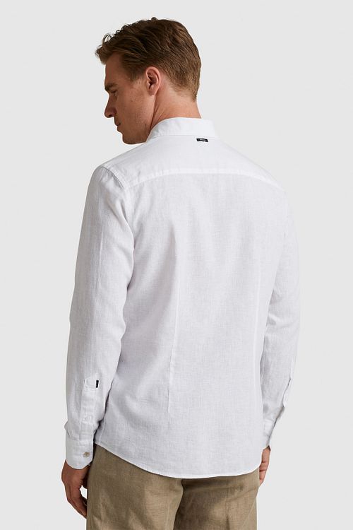 Vanguard Chemise De Lin Blanche Model / Achterkant