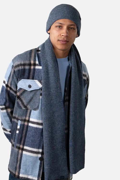 Barts Willian Schal Blau Model / Voorkant