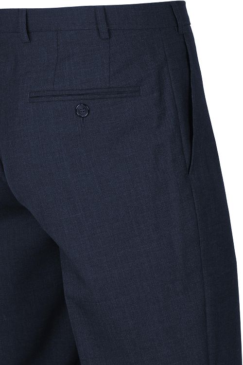 Suitable Pantalon Picador Wolmix Donkerblauw Product / Detail