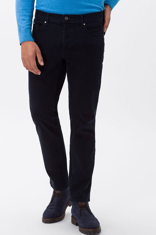 Brax Cadiz Jeans Navy Blauw Model / Voorkant