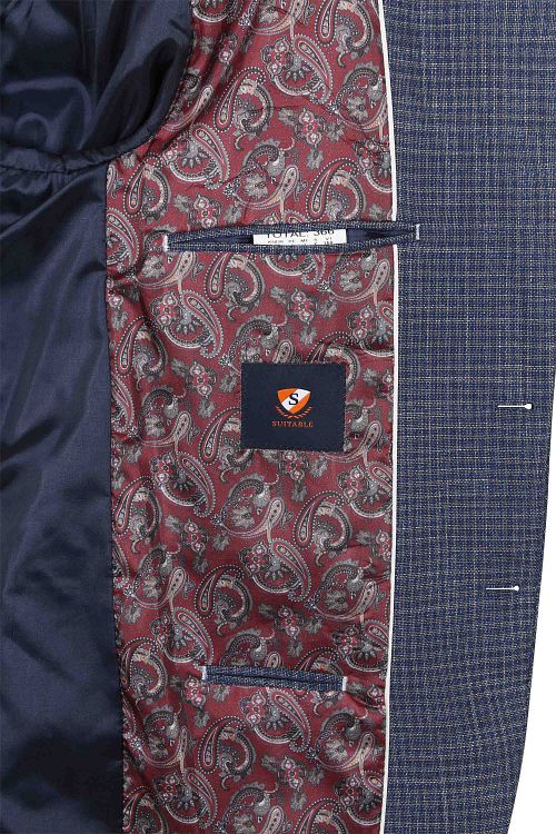 Suitable Colbert Royal Blauw Ruiten Product