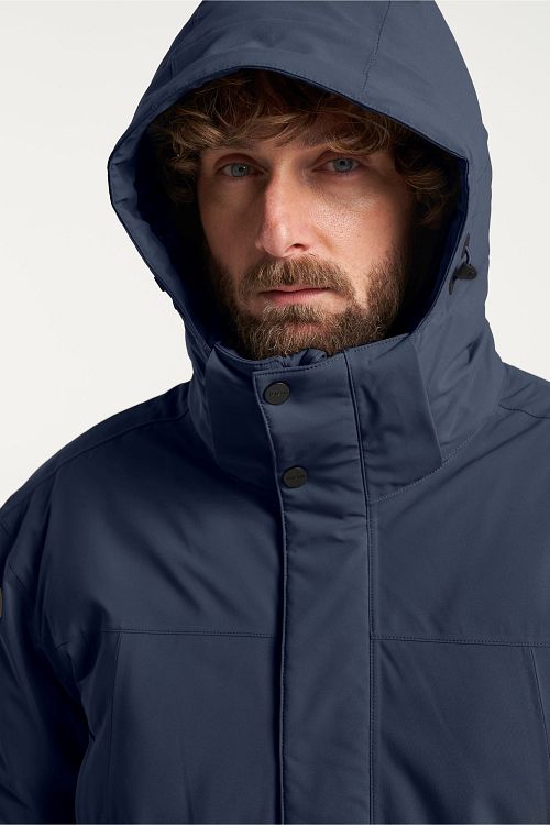 Tenson Chris MPC Jacket Navy Model / Detail