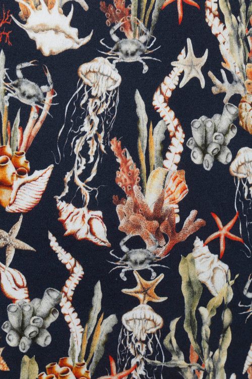 Desoto Polo Print Zeefiguren Donkerblauw Product / Detail