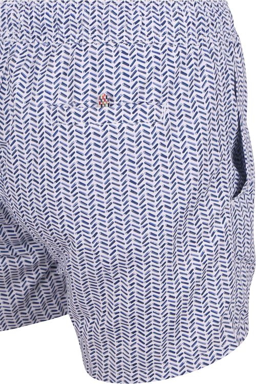 R2 Amsterdam Zwembroek Print Blauw Product / Detail