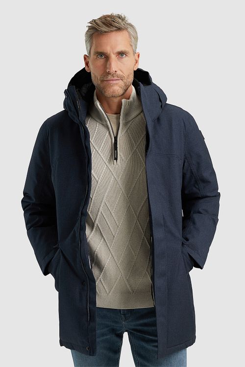 Parka Vanguard Wheelride Blu Navy Model / Voorkant