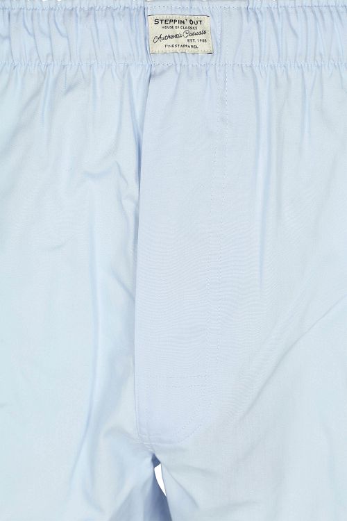 Steppin' Out Boxer Shorts Poplin Solid Light Blue Product / Detail