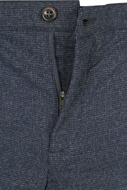 Alberto Rob Pants Wool Navy Product / Detail