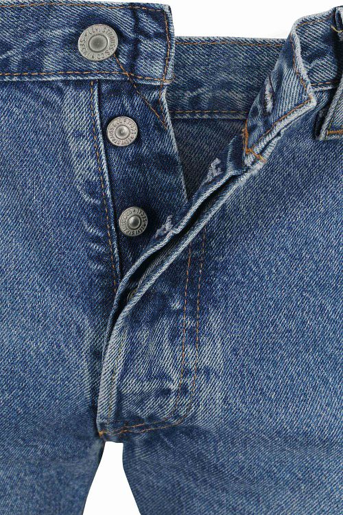 Levi’s 501 Jeans Regular Fit Mid Blue Product / Detail