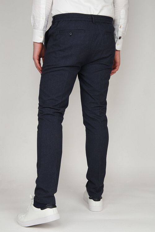 Suitable Pantalon Travis Navy Model / Achterkant