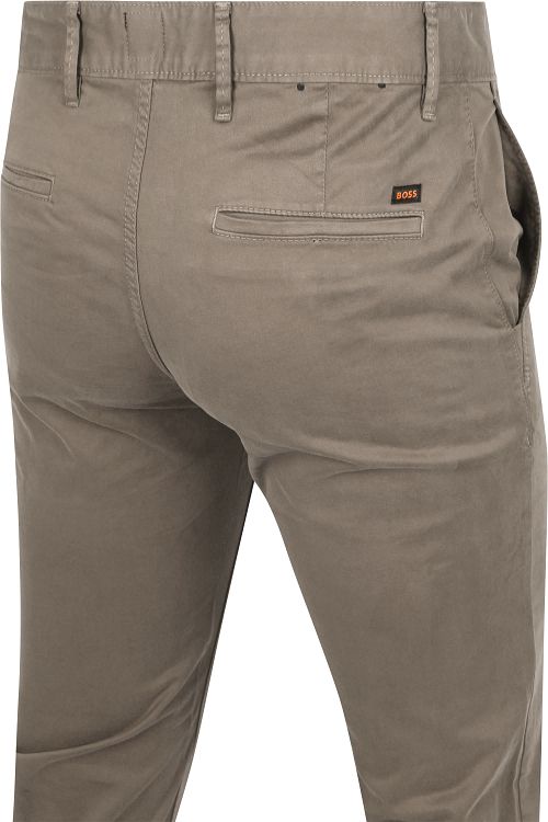 BOSS chinosy Slim Fit w pastelowym brązie Product / Detail