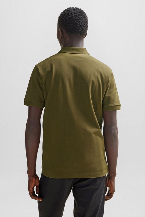 BOSS Passenger Polo Mørkegrønn Model / Achterkant