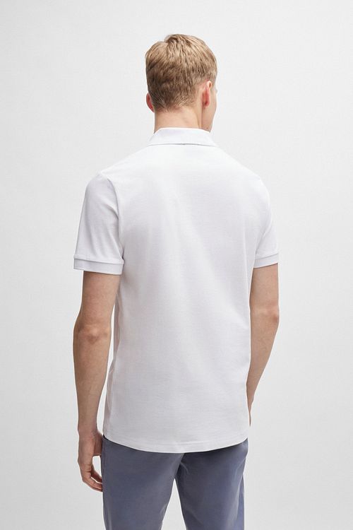 BOSS Polo Passenger Bianco Model / Achterkant