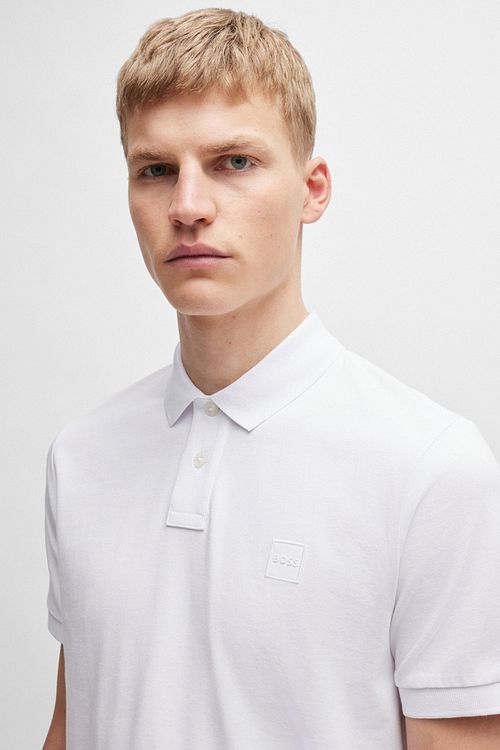 BOSS Polo Shirt Passenger Weiß Model / Detail
