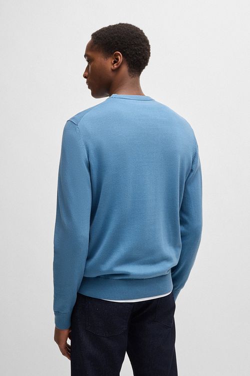 BOSS Pullover Kanovano Blauw Model / Achterkant
