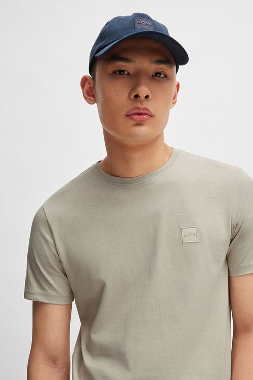 BOSS T-shirt Tales Beige Model / Detail