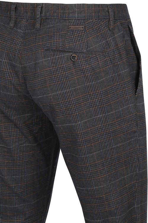 Alberto Chino Rob Melange Bruin Product / Detail