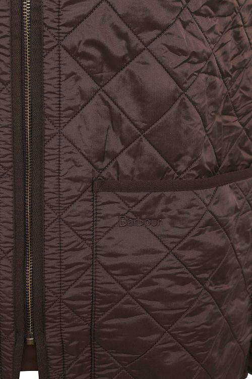 Barbour Foder Polarquilt Brown Product / Detail
