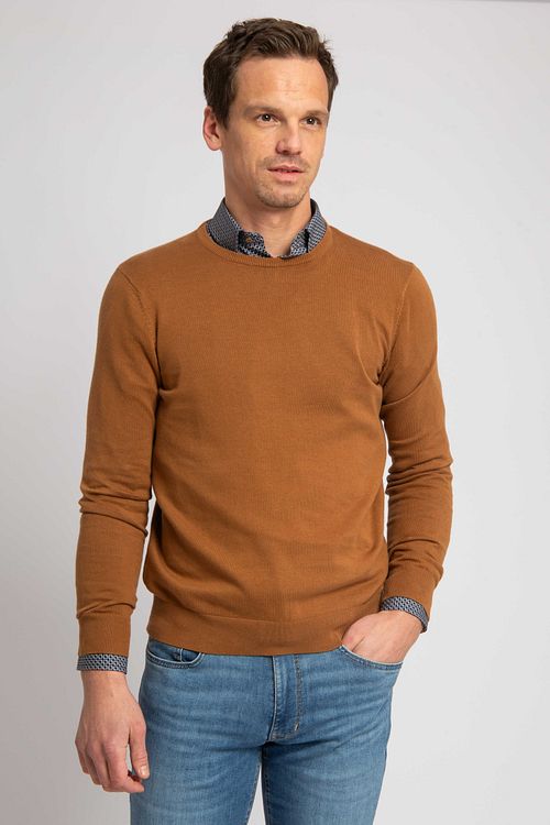 Suitable Respect Oinir Pullover Brun Model / Voorkant
