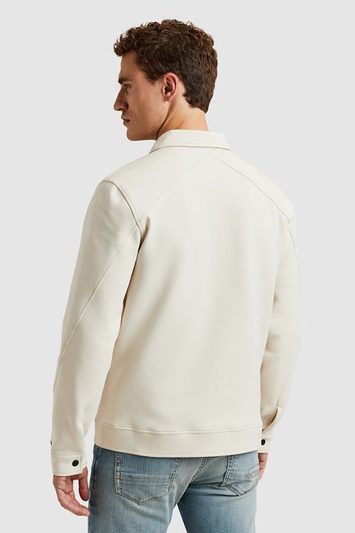 Cast Iron Overshirt Beige Model / Voorkant