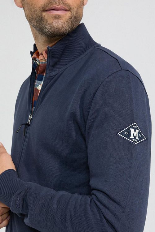 Chaleco McGregor en azul marino Model / Detail