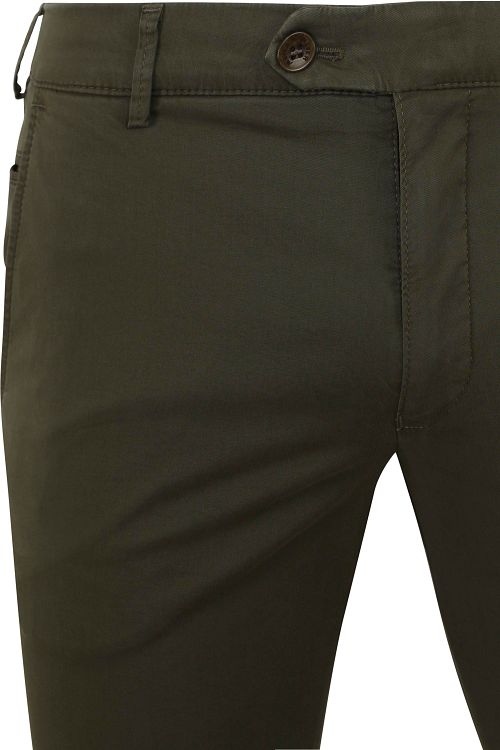 Chino Bonn en verde oscuro de Meyer Product / Detail