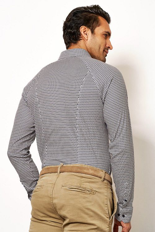 Desoto Chemise Cube Marine Model / Achterkant