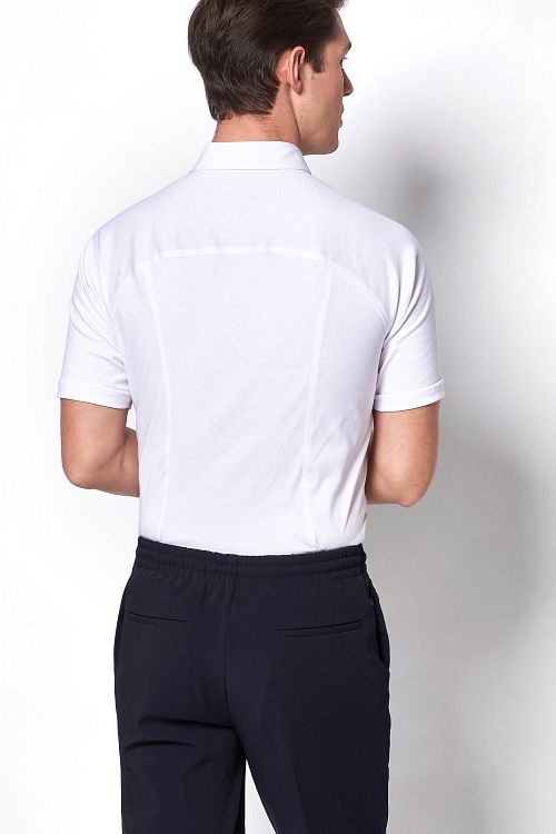 Desoto Hemd Korte Mouw Wit Model / Achterkant