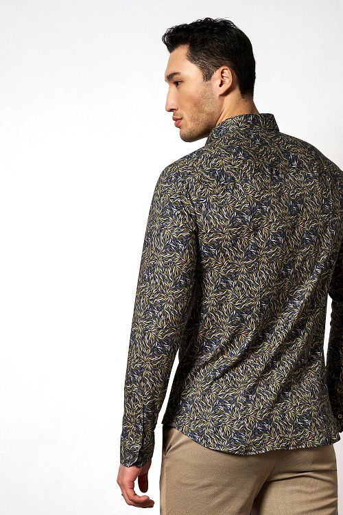 Desoto Skjorte Kent Blade Grøn Model / Achterkant