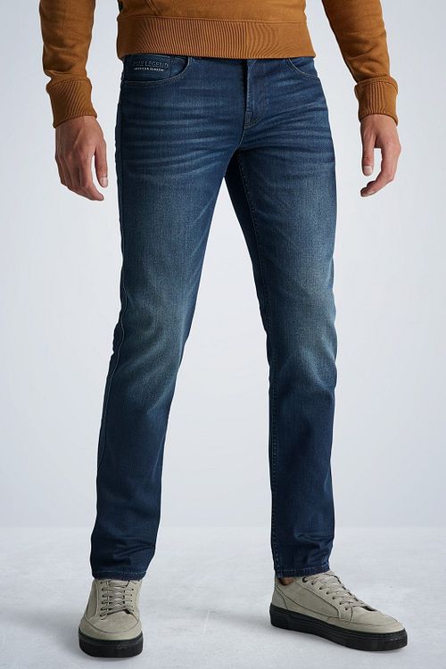 PME Legend Nightflight Jeans Donkerblauw NBW Model / Voorkant