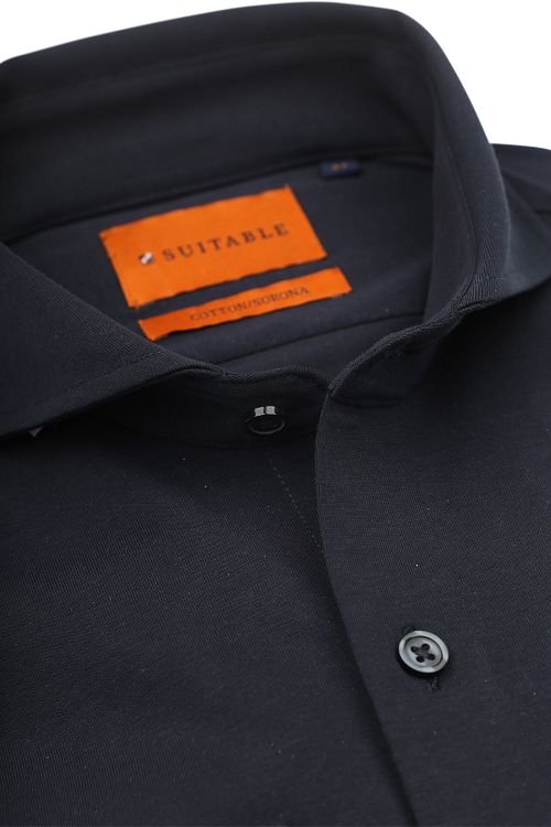Suitable Sorona Overhemd Navy Product / Detail