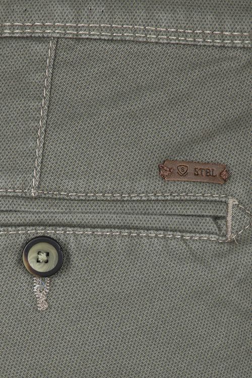 Suitable Chino Sartre Olive Product / Detail