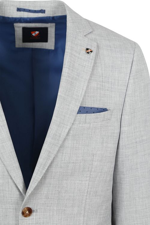 Passande Colbert Purjolök Ljusgrå Product / Detail