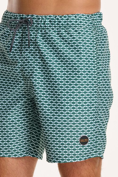 Shiwi Swimshorts Hammam Cilantro Green Model / Detail