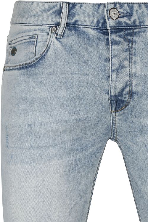 Cast Iron Riser Jeans Light Grey Bright Wash Product / Detail