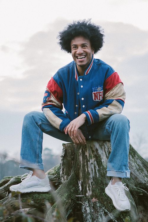 Greyder Lab Sneaker GL-212-24 Wit Model / Sfeerbeeld