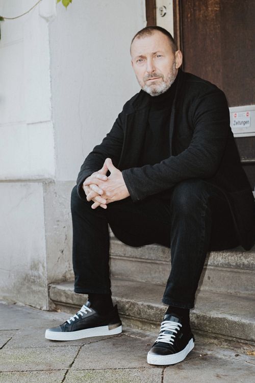 Greyder Lab Sneaker GL-212-51 Svart Model / Voorkant