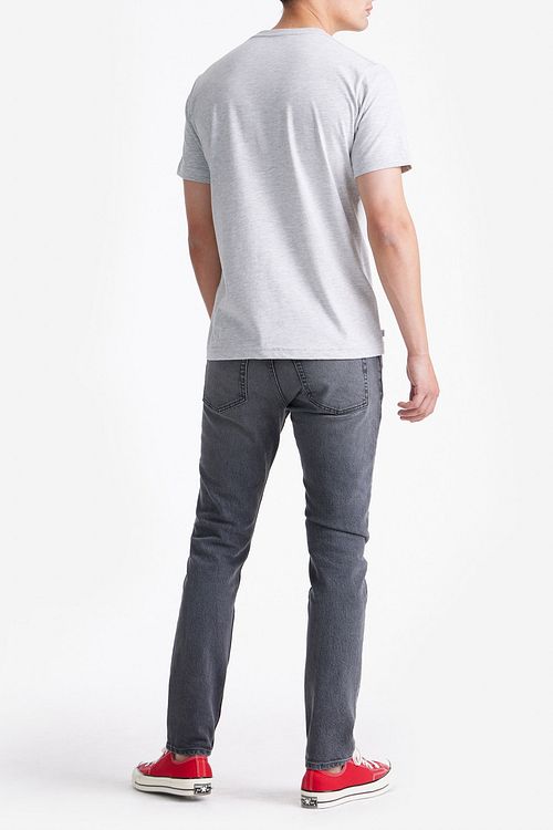 King Essentials The Shawn T-Shirt Grijs Model / Achterkant