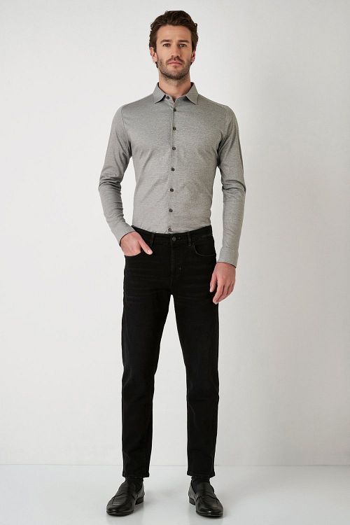 Camisa Kent Desoto gris Model / Voorkant
